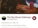 Porcupine Tree The Sky Moves Sideways first pressing blue vinyl