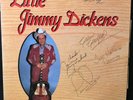 Little Jimmy Dickens Best Of Gusto Lp Vinyl  Record GT0041 AUTOGRAPHED Country