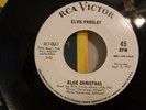 Elvis Presley, Blue Christmas 1965  RCA Victor 447-0647 WL Promo