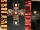 GUNS N' ROSES - APPETITE FOR DESTRUCTION - ORIGINAL GEFFEN LP vinyl STICKER and