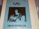 ELVIS PRESLEY LP. KING OF LAS VEGAS LIVE. 1975 WIZARDO label