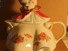 HULL ART POTTERY LITTLE RED RIDING HOOD LARGE TEAPOT