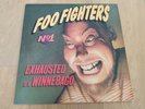 Foo Fighters - Exhausted - Vinyl Promo Maxi Single + Best Of White Lion Vinyl LP
