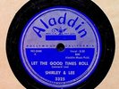 Shirley & Lee – Let The Good Times Roll 1956 Aladdin 3325 78 RPM Funk Soul V/V
