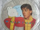 Paul McCartney VERY RARE  Uncut Shaped Picture Disc We All Stand Together