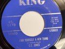 C.C. JONES   FIND YOURSELF A NEW THING / SLOW WALK  KING   Rare Orig. Funk 45
