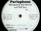 HOUSTON WELLS Ramona UK EP 1-SIDED W/L TEST PRESS  Joe Meek RGM GEP 8914 G+ 1964
