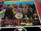 THE BEATLES Sgt. Peppers Lonely Hearts Club Band CAPITOL Orig INSERT Fixing Hole