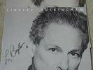 LINDSEY BUCKINGHAM - LINDSEY BUCKINGHAM SKY BLUE LP VINYL RECORD & SIGNED LITHO