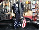 Charlie Daniels Flag Fiddle w Case & Case Candy