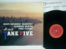 THE DAVE BRUBECK QUARTET TAKE FIVE CBS/SONY 12AP3331 Japan 12