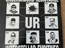 UNDERGROUND RESISTANCE interstellar fugitives RARE  US DETROIT vinyl LP x 3