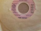 EDDIE SIMPSON BIG BLACK FUNKY SLAVE 45-PROMO FUNK