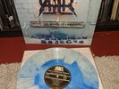 All American Rejects WHEN THE WORLD COMES DOWN Blue Starburst Color Vinyl LP EX