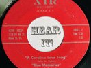 Obscure FL Song Poem Doo Wop Teen EP 45 SONNY MARSHALL CARA STEWART on AIR hear