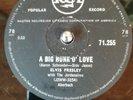 Elvis Presley A Big Hunk O Love / My Wish Came True RCA 78rpm South Africa