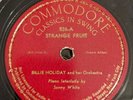 Jazz-78 RPM-Billie Holiday-Strange Fruit-EX-