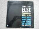 Cannonball Adderley - Somethin' Else Vinyl LP Blue Note 1595 RVG BN-LP-1595 A-2