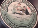 AUSTRIAN RED CROSS. Andreas Hofer/Gott Erhalte. 78 RPM 1916 Columbia E2951