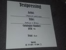 Spear of Longinus Nothing is Forever Testpressing, Black Magick SS