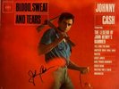 Johnny Cash Autographed Album