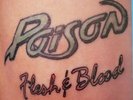 POISON vinyl lp FLESH AND BLOOD 1990