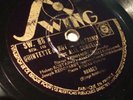 EUROJAZZ 78 RPM DJANGO REINHARDT NUAGES LES YEUX NOIRS SWING SW 88