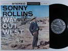 SONNY ROLLINS Way Out West CONTEMPORARY LP NM japan 1974 reissue