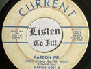 Obscure Hillbilly Bop 45 MARVIN GOSS & GEORGIE BROTHERS Pardon CURRENT hear