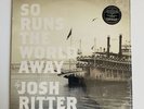 Josh Ritter SO RUNS THE WORLD AWAY Black Vinyl LP Record 2010 pressing w/CD