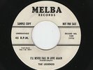 '56 R&B/DooWop LEGENDS I'll Never Fall In Love Again/Eyes Of An Angel MELBA HEAR
