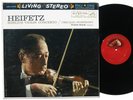 HEIFETZ Sibelius Violin Concerto LP RCA Living Stereo shaded dog CSO Hendl TAS