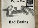 Bad Brains “Pay To Cum” SILVER VINYL 7” Record Sealed 800 Punk Rock Hardcore DC