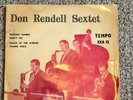Rare Don Rendell Sextet Tempo EXA 12 original 1950's EP 