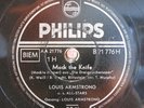 Louis Armstrong All-Stars 78 / Mack The Knife & Back O`Town Blues (133-0620-P)
