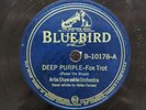 78 RPM Deep Purple Pastel Blue Artie Shaw Bluebird 10178 A6