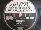 Jack Scott 78 RPM / Geraldine & With Your Love (20-0720)