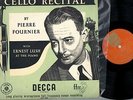 1lp decca lxt 2766 germany ed.1 cello recital pierre fournier vnl. ex+ cvr. vg+
