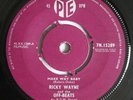 RICKY WAYNE & OFF-BEATS Make Way Baby UK 7