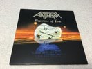 Anthrax Persistence Of Time Orange & Black Swirl 4x Vinyl Record LP