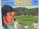Andaz LP Record Shankar jaikishan Bollywood Hindi Film Rare Vinyl Indian Mint