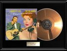THE BIG BOPPER CHANTILLY LACE GOLD METALIZED RECORD RARE NON RIAA AWARD