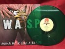 W.A.S.P. Animal F**k Like A Beast 12” GREEN VINYL Music For Nations RARE