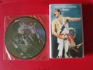 Queen classic rock VHS and 45rpm picture disc.Unique.