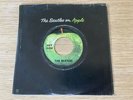 The Beatles Apple 45 record HEY JUDE 1971 bold Print