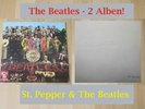 The Beatles 2LPs: Sgt. Peppers Lonely Hearts Club Band + The White Album - Vinyl