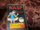 WASP W.A.S.P. 95-Nasty Cassette Single Rare England 1986 Sanctuary