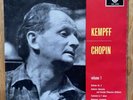 SXL 2081 ED1 WBG BLUE BACK WILHELM KEMPFF PLAYS CHOPIN VOL. 1VG/VG+