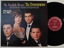 THE DEMENSIONS My Foolish Heart CORAL LP nice original doo wop over the rainbow