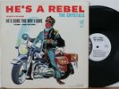 The Crystals LP “He’s A Rebel” Philles 4001   DG Mono   White Label PROMO   RARE